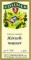 Etikett Kirschwasser 45 %