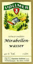 Etikett Mirabellenwasser