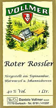 Etikett Roter Rossler